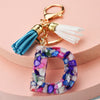 1 Piece Fashion Letter Arylic Unisex Keychain