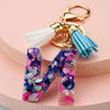 1 Piece Fashion Letter Arylic Unisex Keychain