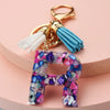 1 Piece Fashion Letter Arylic Unisex Keychain