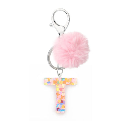 1 Piece Fashion Letter Resin Epoxy Women'S Keychain