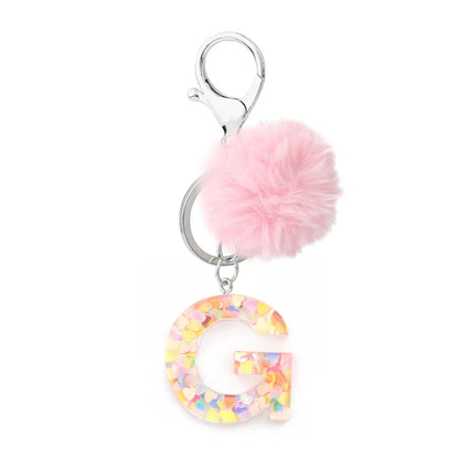 1 Piece Fashion Letter Resin Epoxy Women'S Keychain