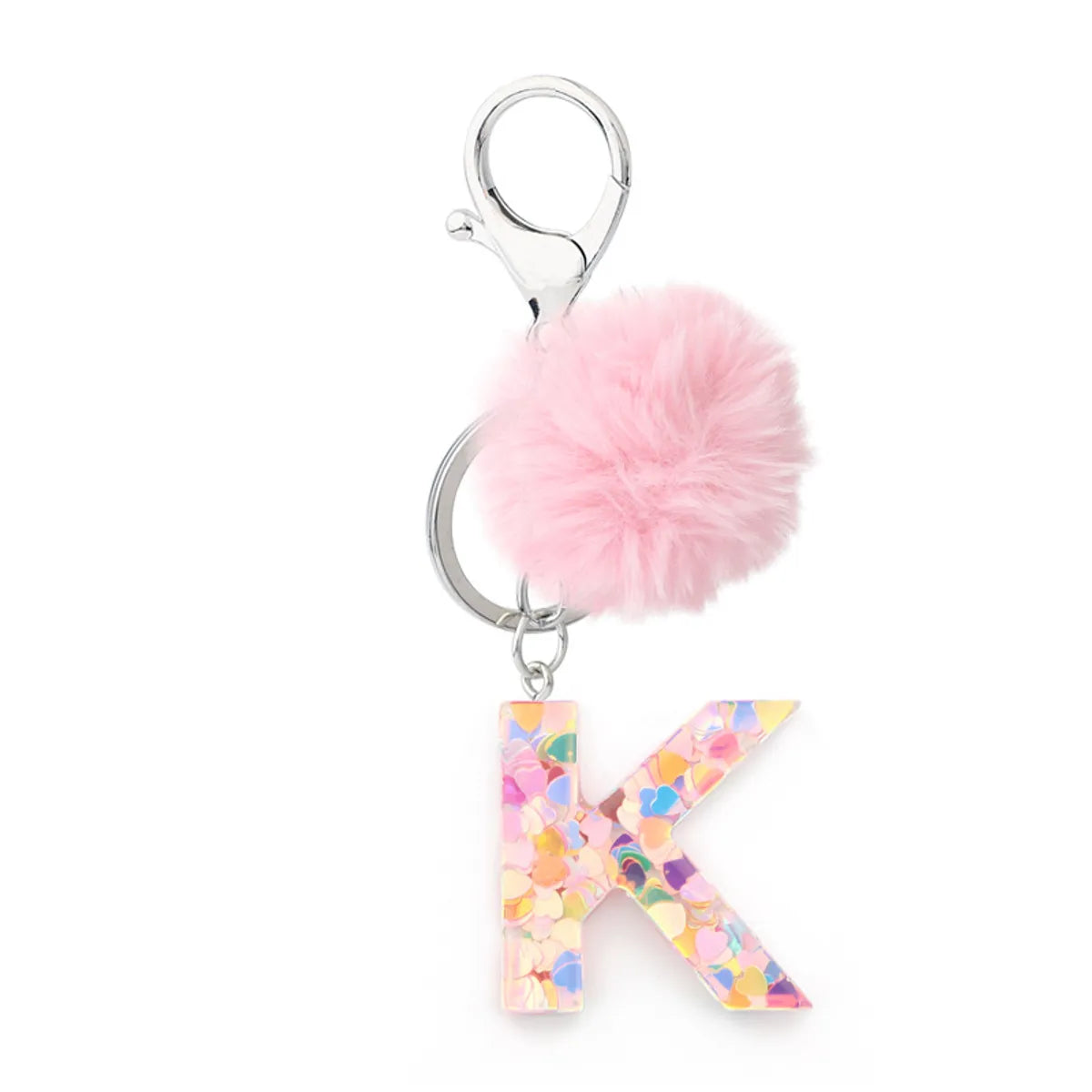 1 Piece Fashion Letter Resin Epoxy Women'S Keychain