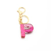 1 Piece Fashion Letter Resin Metal Sequins Women'S Keychain