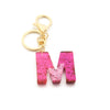 1 Piece Fashion Letter Resin Metal Sequins Women'S Keychain