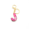 1 Piece Fashion Letter Resin Metal Sequins Women'S Keychain