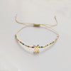 Fashion Letter Seed Bead Knitting Women'S Bracelets