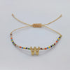 Fashion Letter Seed Bead Knitting Women'S Bracelets