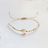 Fashion Letter Seed Bead Knitting Women'S Bracelets