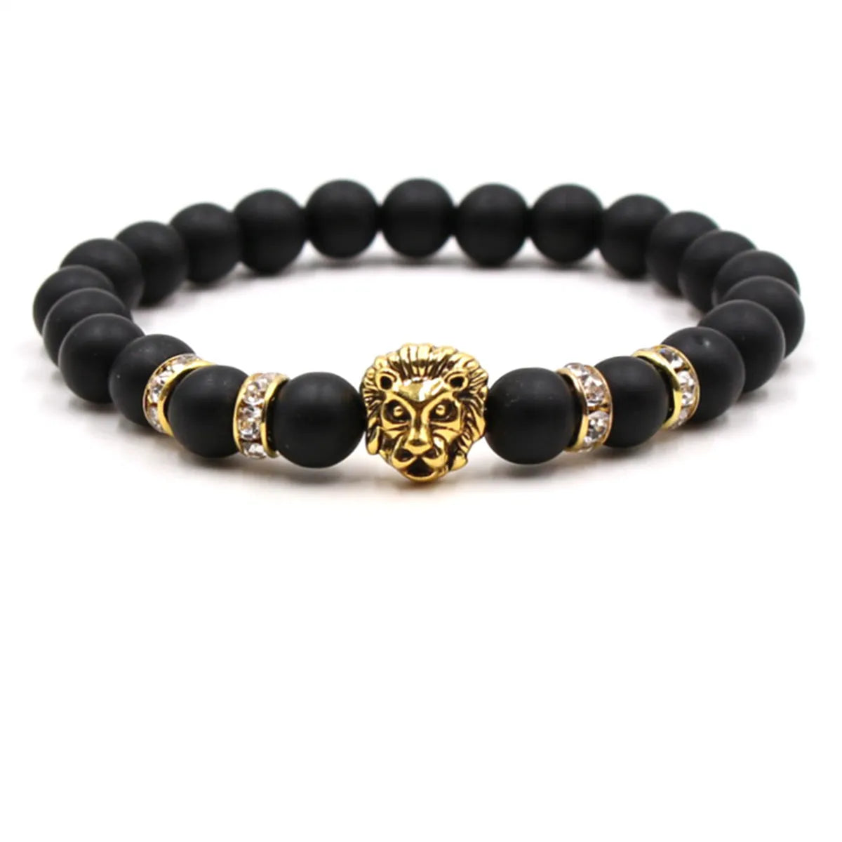 Fashion Lion Natural Stone Beaded Bracelets