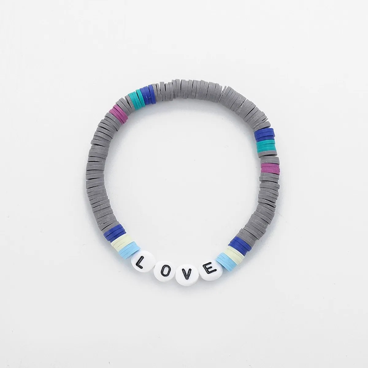 Fashion Love Soft Clay Wholesale Bracelets