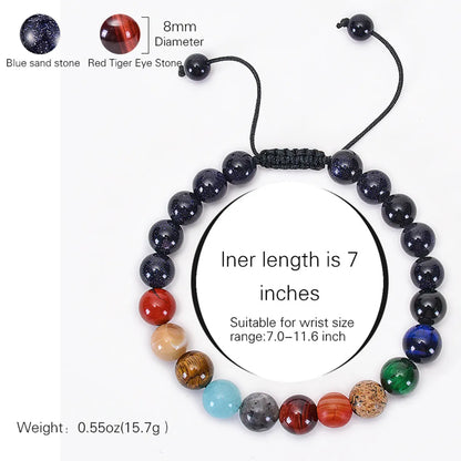 Fashion Planet Natural Stone Unisex Bracelets