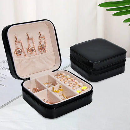 1 Piece Fashion Pu Leather Jewelry Boxes