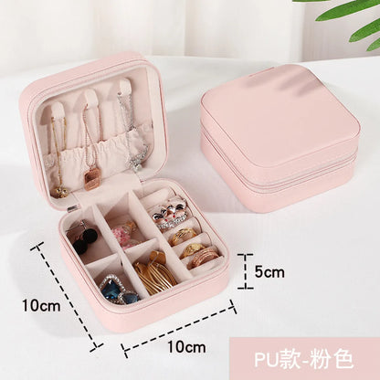 1 Piece Fashion Pu Leather Jewelry Boxes