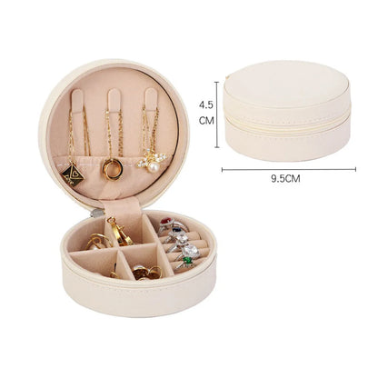 1 Piece Fashion Pu Leather Jewelry Boxes