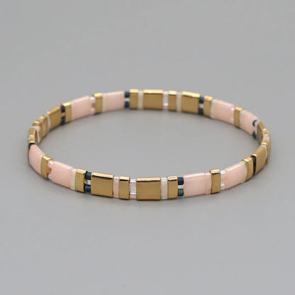 Fashion Rhombus Miyuki Tila Beads Wholesale Bracelets