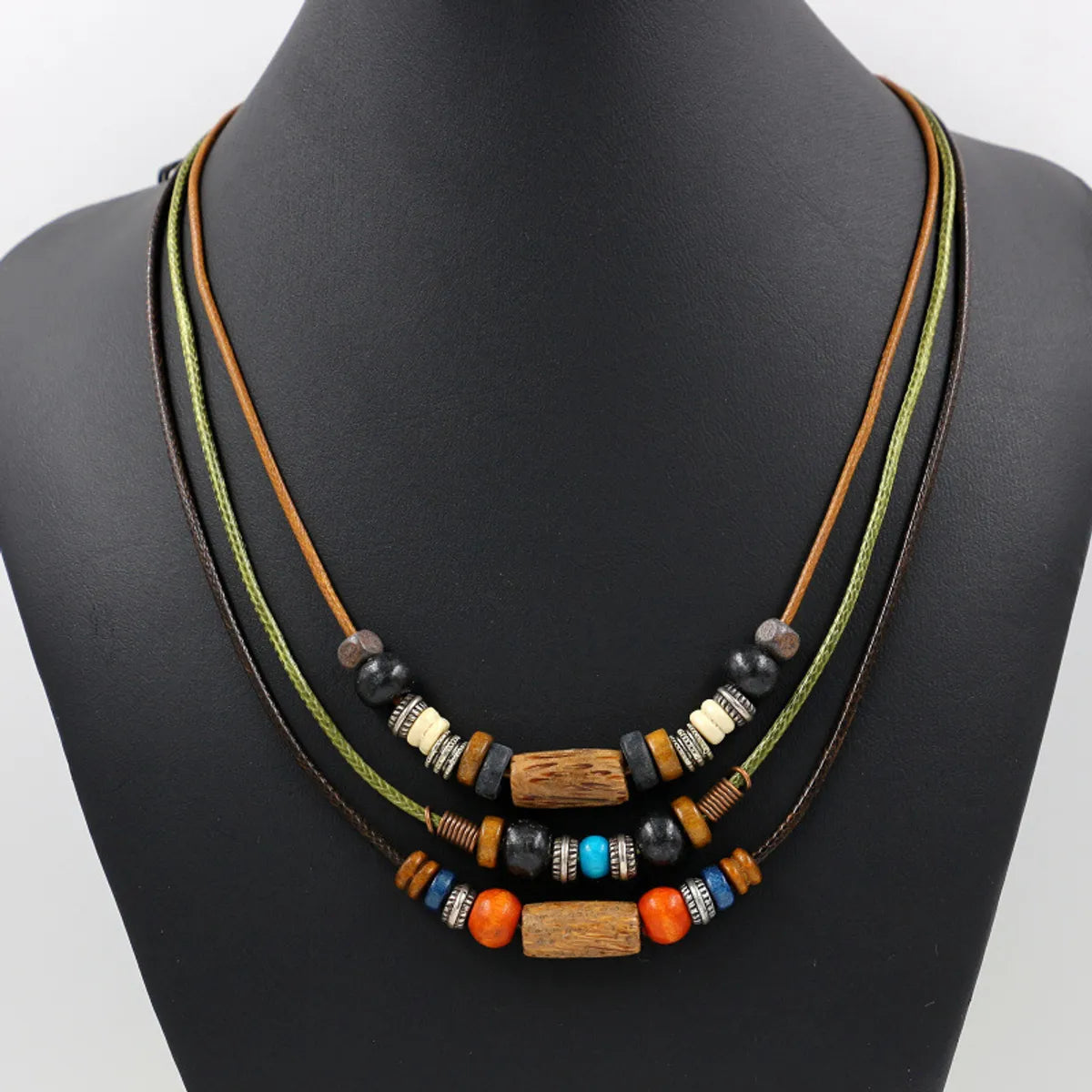 1 Piece Fashion Round Alloy Patchwork Unisex Necklace