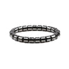 1 Piece Fashion Round Natural Stone Inlay Zircon Bracelets