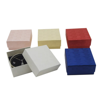 1 Piece Fashion Shell Pattern Paper Jewelry Boxes