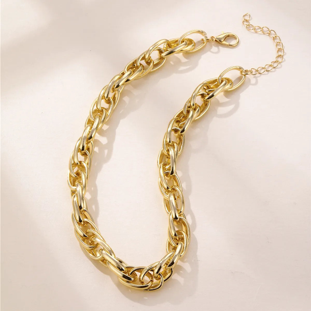 1 Piece Fashion Solid Color Alloy Plating Women's Necklace