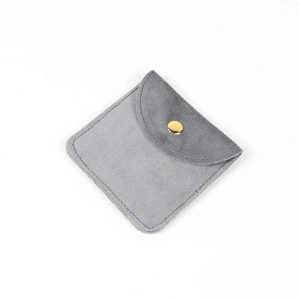 Fashion Solid Color Cloth Buckle Jewelry Packaging Bags