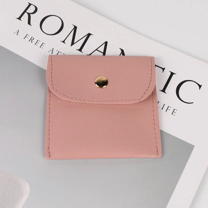 Fashion Solid Color Cloth Buckle Jewelry Packaging Bags