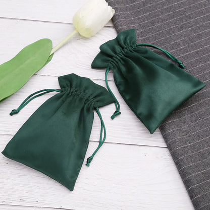 1 Piece Fashion Solid Color Cloth Drawstring Jewelry Packaging Bags