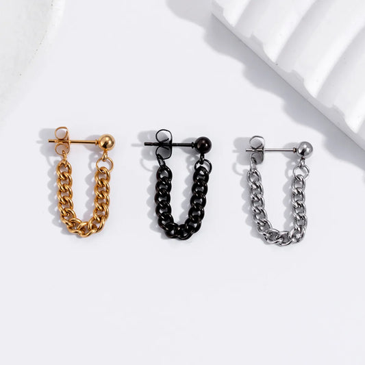 1 Piece Ear Cartilage Rings & Studs Fashion Solid Color 316 Stainless Steel  Plating