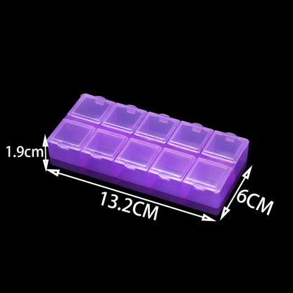 1 Piece Fashion Square Solid Color Pp Jewelry Boxes