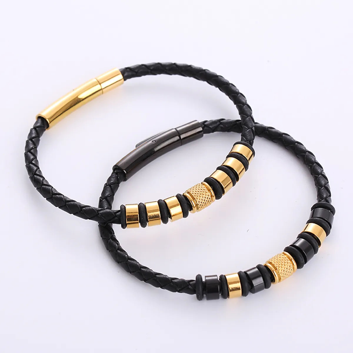 Fashion Stainless Steel Handmade Men'S Bracelets