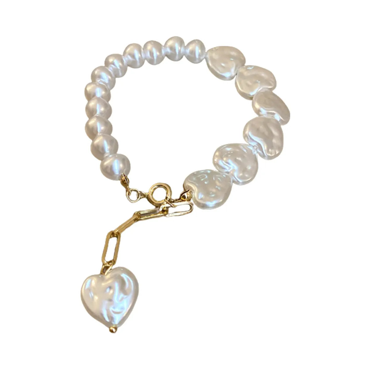 Fashion Star Heart Shape Butterfly Artificial Pearl Wholesale Bracelets