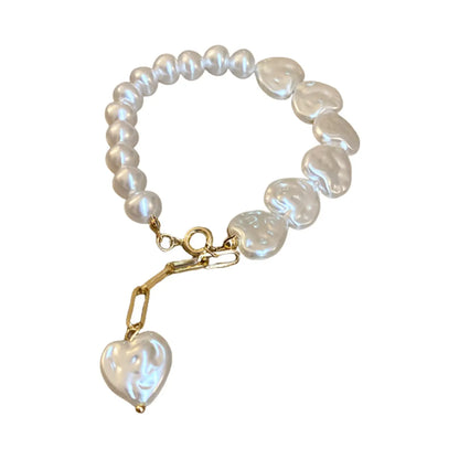 Fashion Star Heart Shape Butterfly Artificial Pearl Wholesale Bracelets