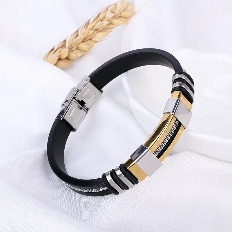 1 Piece Fashion U Shape Stainless Steel Bangle