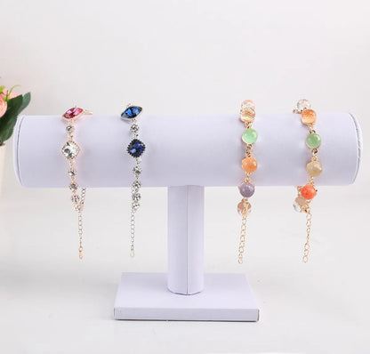 1 Piece Flannel Basic Simple Style Solid Color Jewelry Rack