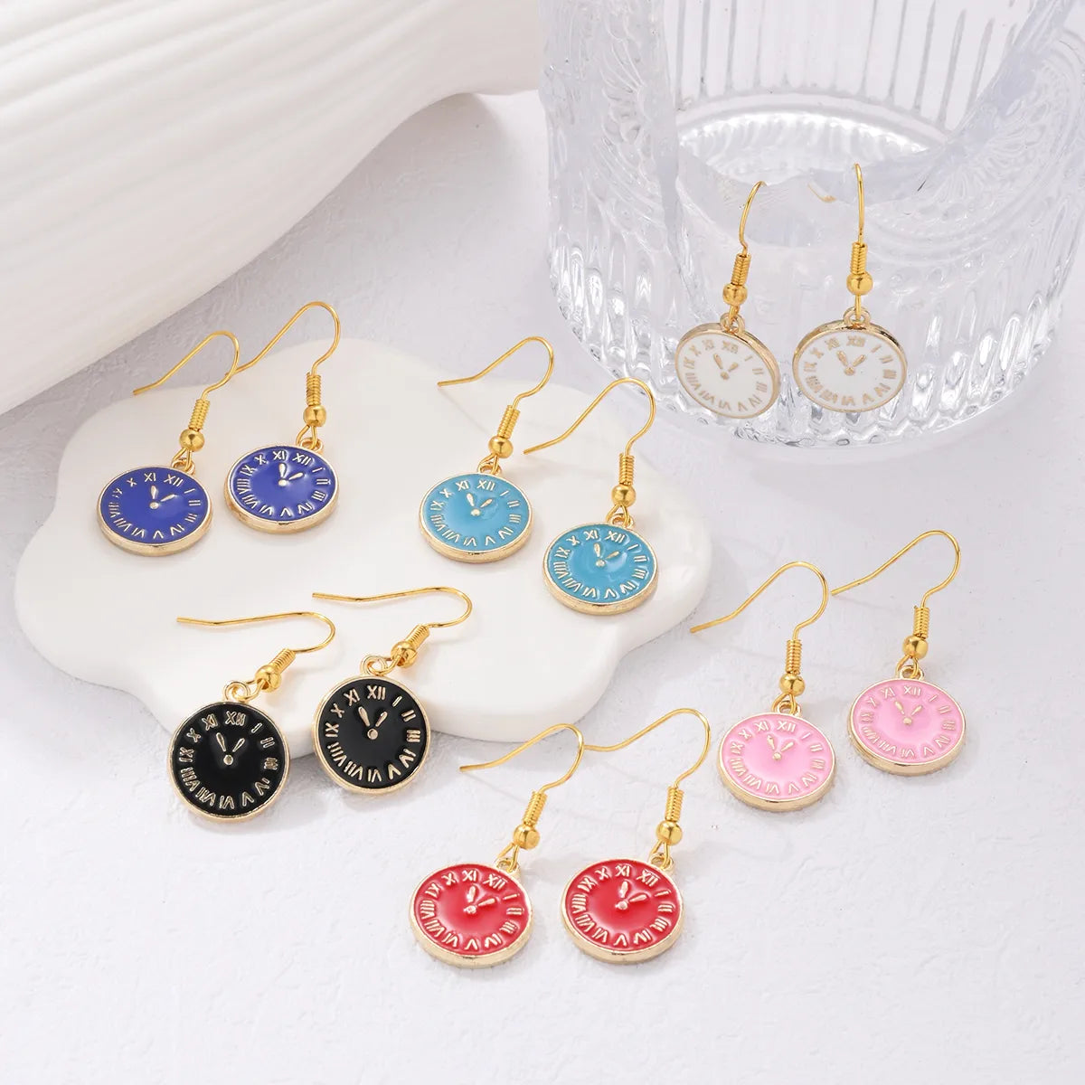 1 Piece IG Style Simple Style Clock Alloy Ear Hook