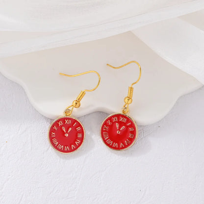 1 Piece IG Style Simple Style Clock Alloy Ear Hook