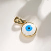 1 Piece Ig Style Simple Style Devil'S Eye Copper Enamel Plating Inlay Jewelry Accessories