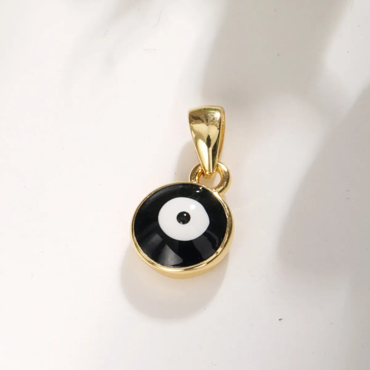 1 Piece Ig Style Simple Style Devil'S Eye Copper Enamel Plating Inlay Jewelry Accessories