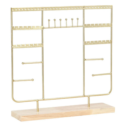 1 Piece Iron Simple Style Classic Style Solid Color Jewelry Rack