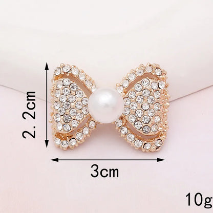 1 Piece Metal Butterfly Bow Knot Beads