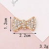 1 Piece Metal Butterfly Bow Knot Beads