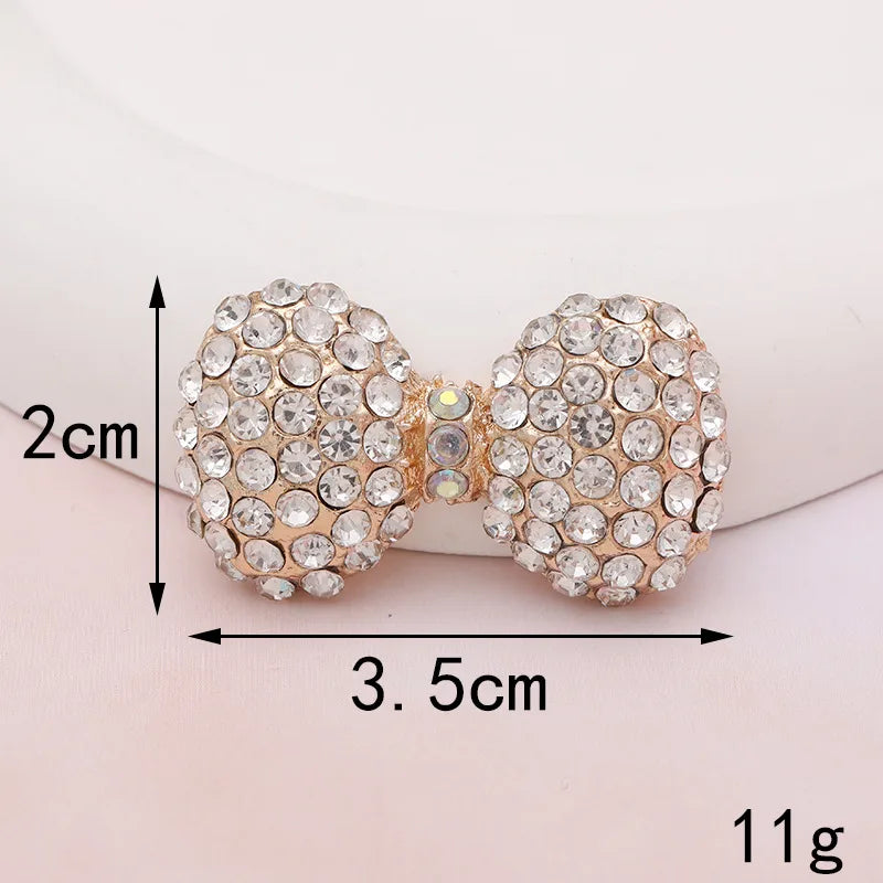 1 Piece Metal Butterfly Bow Knot Beads