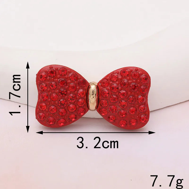 1 Piece Metal Butterfly Bow Knot Beads