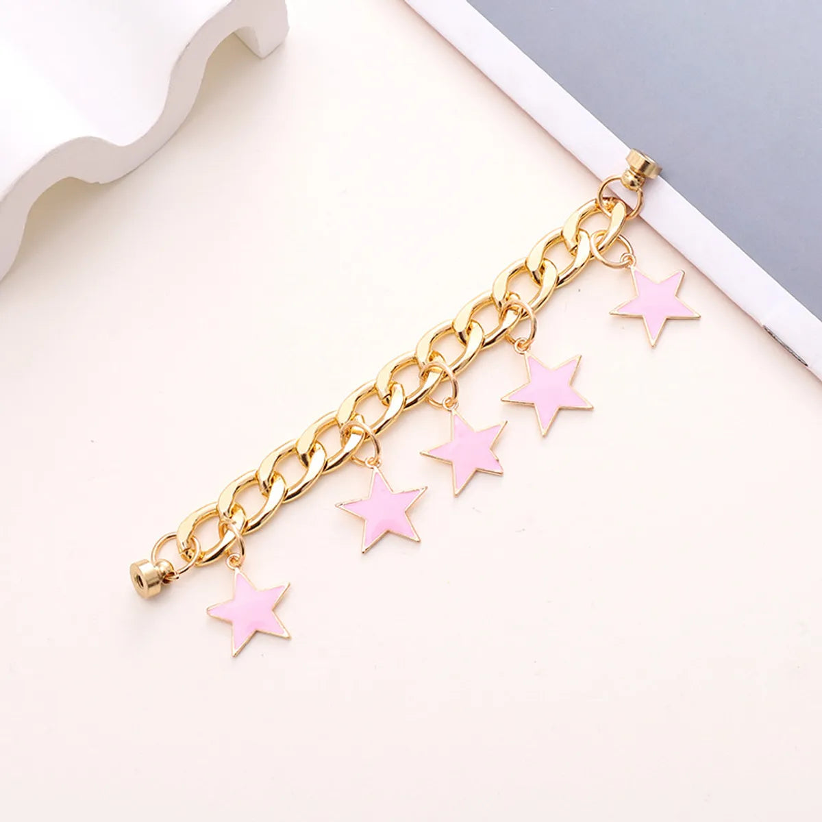 1 Piece Metal Pearl Star Bear Heart Shape Polished DIY Accessories