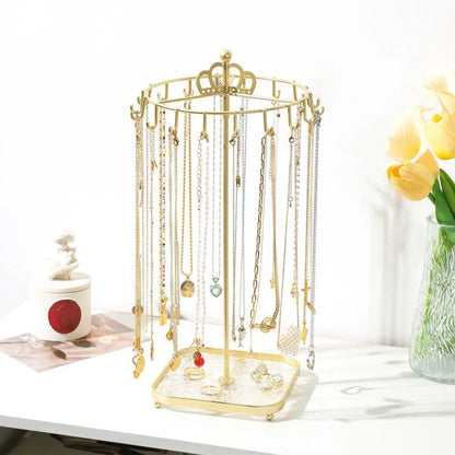 1 Piece Metal Simple Style Solid Color Jewelry Rack