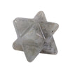 1 Piece Natural Stone Crystal Hexagram Beads