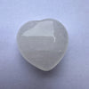 1 Piece Natural Stone Crystal Obsidian Heart Shape Beads