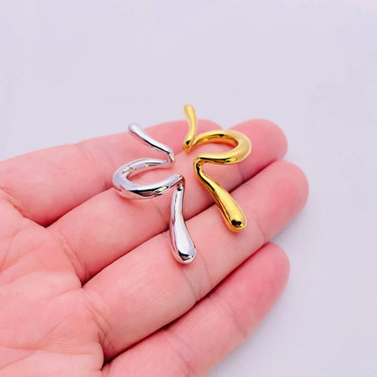 1 Piece Novelty Irregular Plating Copper Ear Cuffs