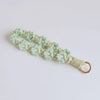 1 Piece Original Design Flower Cotton String Knitting Bag Pendant Keychain