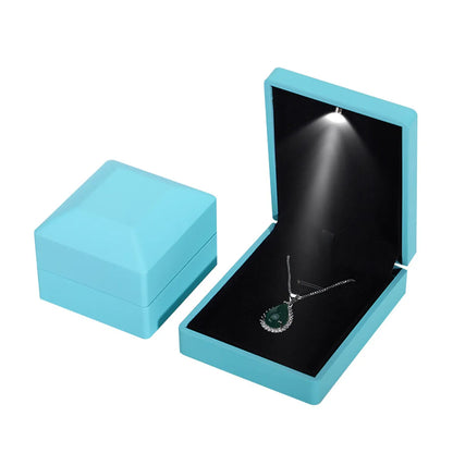 1 Piece Plastic Business Daily Solid Color Jewelry Boxes