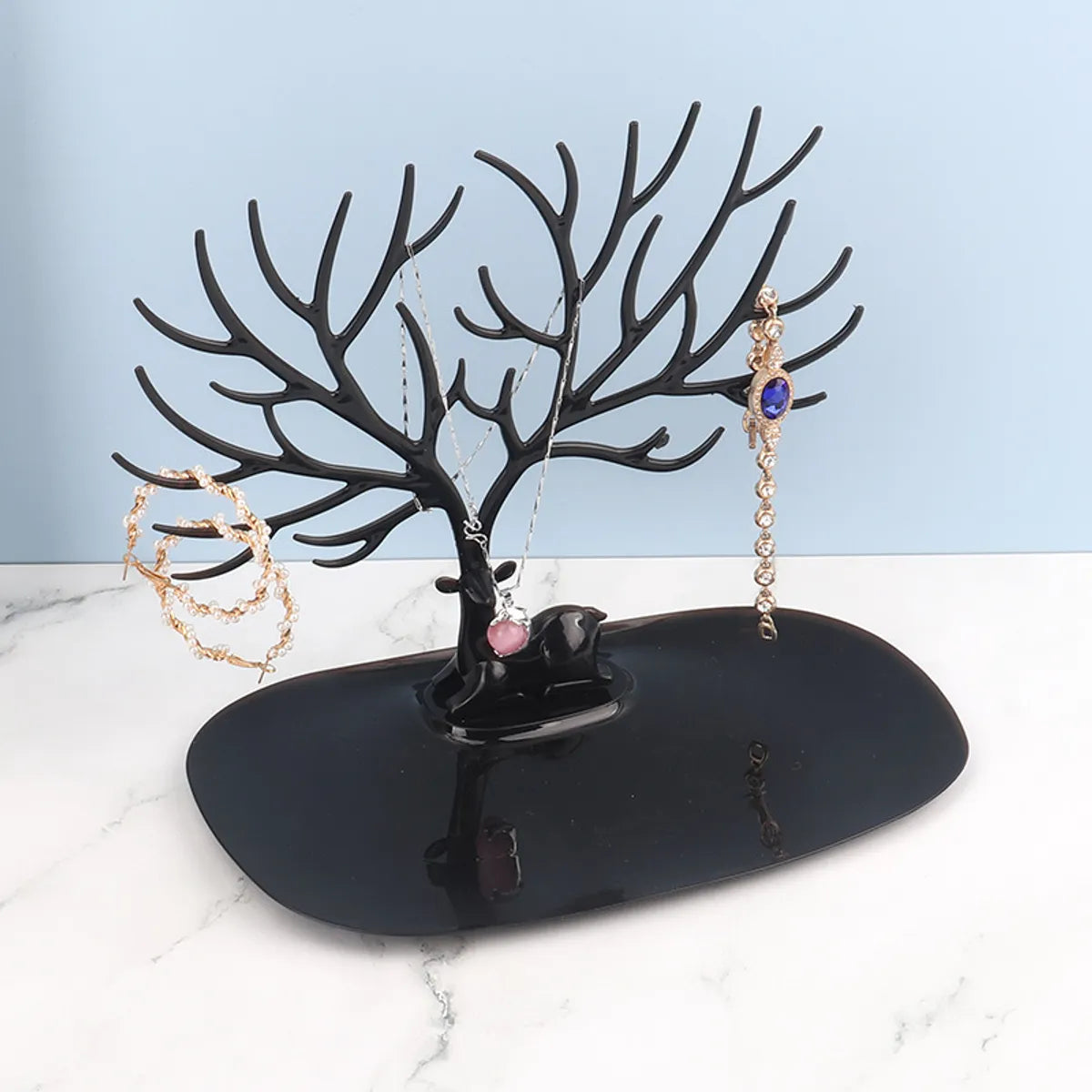 1 Piece Plastic IG Style Artistic Tree Jewelry Display Jewelry Rack